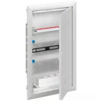 Шкаф в нишу ABB UK630 MVB мультимедиа, с дверью с вентиляционными отверстиями и дин-рейкой, без розетки
