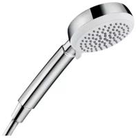 Лейка для душа hansgrohe Crometta 100 Vario 26824400 белый/хром хром круглая 100 мм