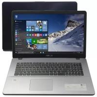 Ноутбук 17.3" HD+ Asus M705BA-BX097T grey (AMD A9 9425/4Gb/256Gb SSD/noDVD/VGA int/W10) (90NB0PT2-M01490)