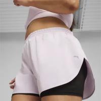 Шорты PUMA/52318160/Run Favourite Woven 2-in-1 Running Shorts Women /черный/M