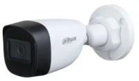 Видеокамера аналог. Dahua DH-HAC-HFW1200CP-0360B 3.6-3.6мм HD-CVI HD-TVI цветная корп: белый