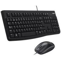 Комплект Logitech Desktop MK120, USB, черный