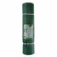 Квадратная садовая сетка Зеленый луг Удачная 15х15 мм, 1.0х20 м Р1-00005751