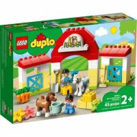 Конструктор LEGO DUPLO Town 10951 Конюшня для лошади и пони, 65 дет