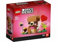 Конструктор LEGO BrickHeadz 40379 Мишка на День св. Валентина