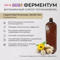 Ферментум Создатель Энзимов Витаминный Сироп Топинамбура 1,75 Литр (ПЭТ)