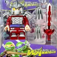 2017-16F Конструктор minifigures Turtles, фигурка Черепашки-ниндзя 8 см