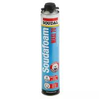 Пена монтажная Soudal Soudafoam Maxi 70, пистолетная, летняя, до 70 л, 870 мл