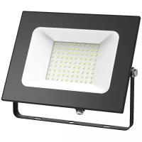 Прожектор LED 100W IP65 холодный свет 6500К черный Gauss Elementary