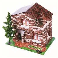 Архитектурное моделирование Конструктор из кирпичиков «Дачный дом», 650 деталей