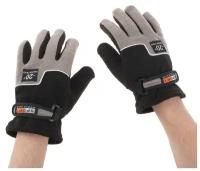 Перчатки для езды на мототехнике, зимние до -20, одноразмерные, черно-серый 5273411