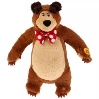 Мягкая игрушка Мульти-Пульти Маша и Медведь Мишка озвученный в пакете, 28 см, коричневый