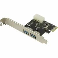 Контроллер USB3.0 KS-is KS-576-L1 PCI-Express на 2 USB Af внешних чипсет ASMedia ASM1042