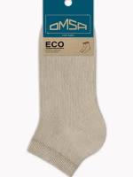 Укороченные мужские носки OMSA ECO 402 Grigio Chiaro 39-41