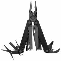 Мультитул Leatherman Charge Plus, 19 функций, черный, нейлоновый чехол, набор бит