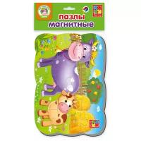 Пазл Vladi Toys Коровка (VT3205-55), элементов: 12 шт