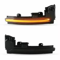 Поворотники в зеркала LED для Land Rover Range Rover динамические тонированные 2шт OR-72112D-1