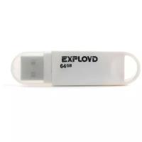 Флешка USB 2.0 Exployd 64 ГБ 570 ( EX-64GB-570-White )