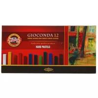 Пастель мягкая художественная KOH-I-NOOR Gioconda, 12 цветов (8312/12)