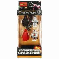 Конструктор фигурки космические сражения -4 шт. Мастер 18051-ZH