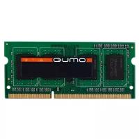 Оперативная память Qumo SO-DIMM DDR3 4Gb 1333MHz pc-10600 CL9 1.5V (QUM3S-4G1333C9)