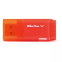 Флешка USB 2.0 OltraMax 8 ГБ 240 ( OM-8GB-240-Red )