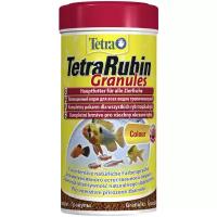 Корм Tetra Rubin Granules 250 мл, гранулы для всех видов рыб, для усиления окраса