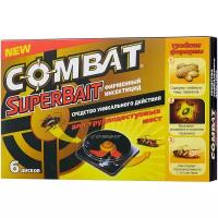 Ловушка Combat SuperBait от тараканов (6 шт.)