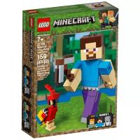 Конструктор LEGO Minecraft 21148 Стив с попугаем