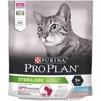 Корм для стерилизованных кошек Purina Pro Plan Opti Savour с треской, с форелью 400 г