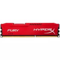 Оперативная память HyperX Fury 8 ГБ DDR3 1866 МГц DIMM CL10 HX318C10FR/8