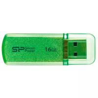 Флэш-память USB_ 16 GB Silicon Power Helios 101, зелёная