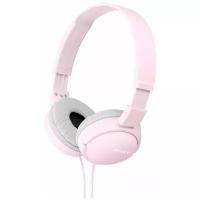 Наушники Sony MDR-ZX110, mini jack 3.5 mm, розовый