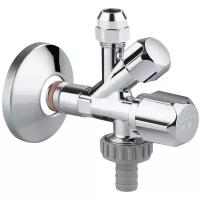 Grohe Угловой вентиль Grohe 22036 000 (22036000) комбинированный 1/2-3/8 для подключения смесителей