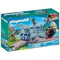 Набор с элементами конструктора Playmobil Dinos 9433 Вражеское воздушное судно с ящером