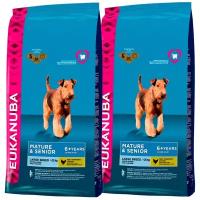 EUKANUBA MATURE & SENIOR LARGE BREED для пожилых собак крупных пород (15 + 15 кг)