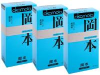 Презервативы Okamoto Skinless Skin Super Lubricated, 3 уп. по 10 шт