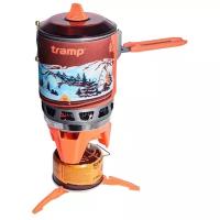 Система для приготовления пищи Tramp 1л, оранжевая