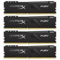 Оперативная память HyperX Fury 64 ГБ (16 ГБ x 4 шт.) DDR4 3600 МГц DIMM CL18 HX436C18FB4K4/64