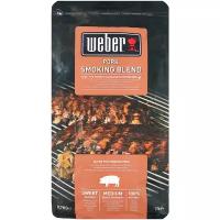 Weber Щепа для копчения, смесь для свинины, 700 г, 0.6 кг