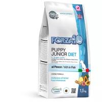 Forza10 Puppy Junior Diet сухой корм для щенков и собак в период беременности и лактации при аллергии из рыбы - 1,5 кг