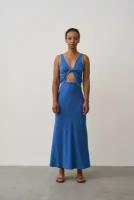 Платье MoyMart, размер S, синий