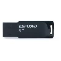 Флешка USB 2.0 Exployd 8 ГБ 560 ( EX-8GB-560-Black )