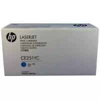 Картридж HP CE251YC, 7000 стр, голубой