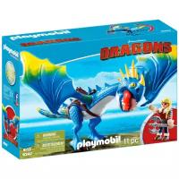 Набор с элементами конструктора Playmobil Dragons 9247 Астрид и Молния