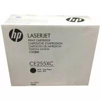 Картридж HP CE255XC, 12500 стр, черный