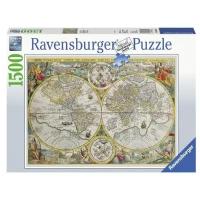 Пазл Ravensburger 1500 Историческая карта, арт.16381