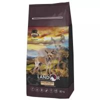 Корм для собак Landor ягненок с рисом 15 кг (для мелких пород)