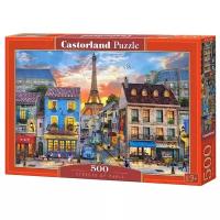 Пазл Castorland Streets of Paris (B-52684), 500 дет., 32х47х5 см, разноцветный