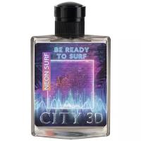 CITY 3D Neon Surf,Сити 3Д Неон Сёрф, духи, мужской парфюм, древесный, пряный, духи мужские